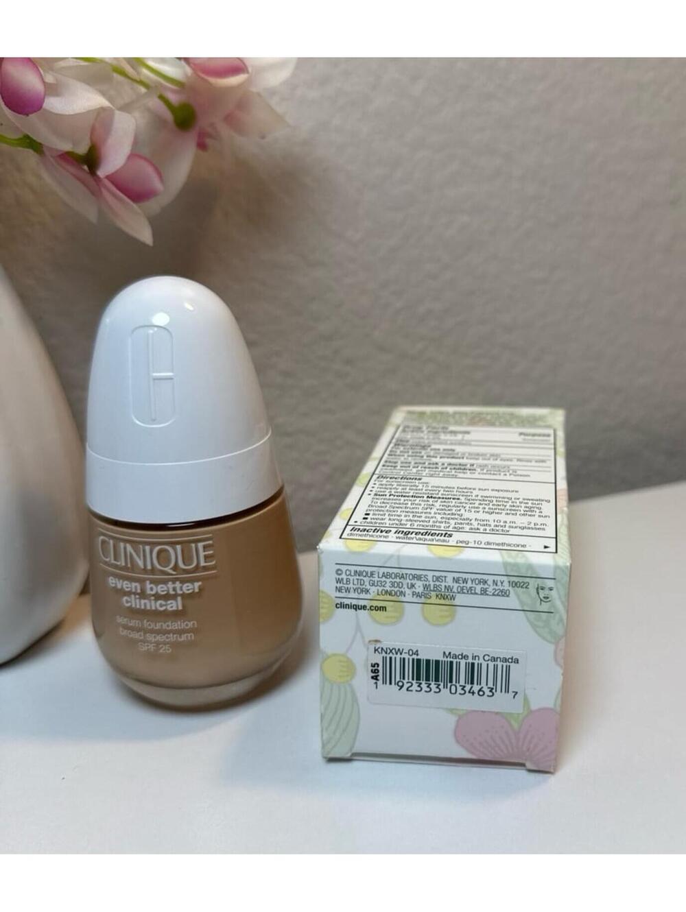 NEW-CN 40 Clinique Even Better Clinical Serum Foundation Broad Spectrum SPF 25 - Picture 2 of 2